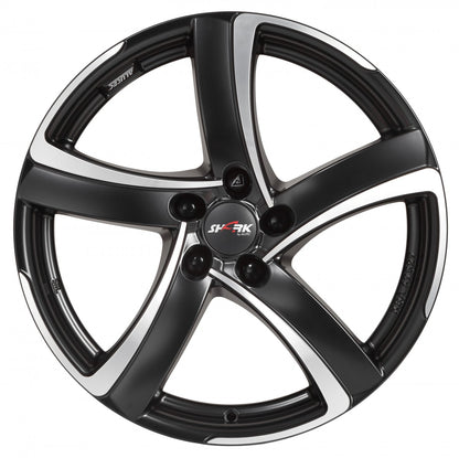 Alutec Shark racing-black polished Alufelge – Bild 2