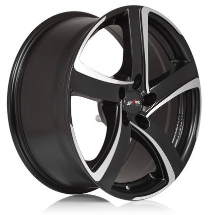 Alutec Shark racing-black polished Alufelge – Bild 3