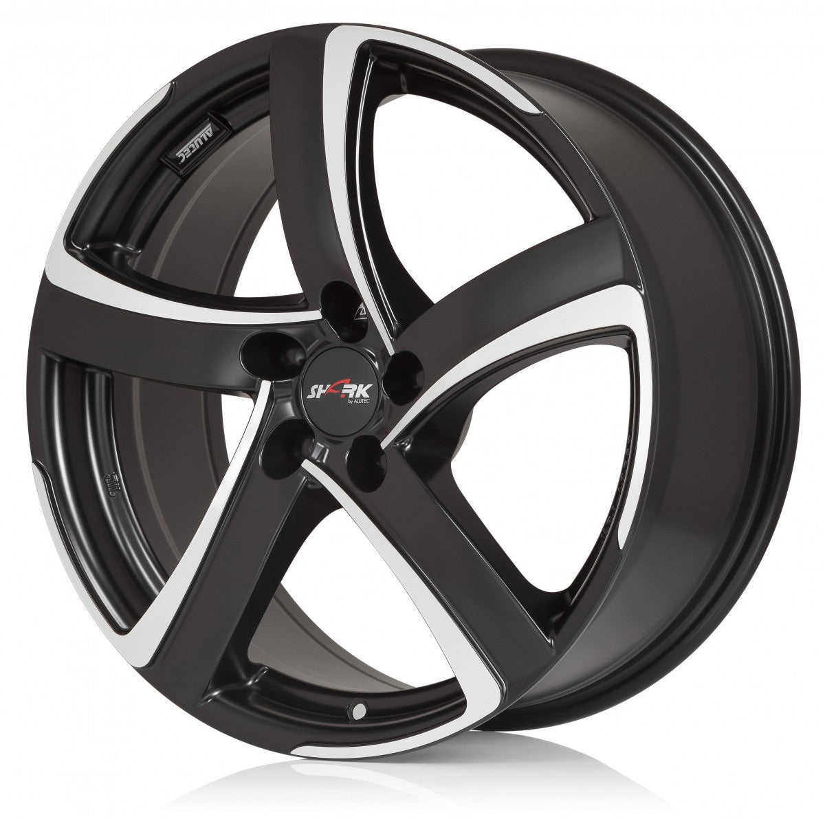 Alutec Shark racing-black polished Alufelge – Bild 4