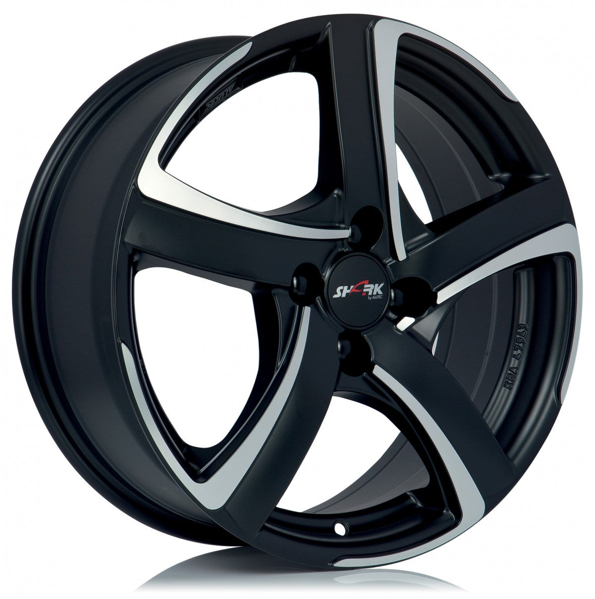 Alutec Shark racing-black polished Alufelge – Bild 6