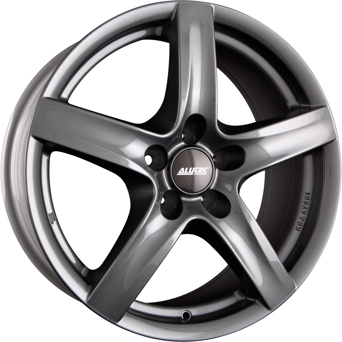 Alutec Grip Graphit Alufelge 7x16 Zoll ET38 LK 5x114.3 ML70 – Bild 2