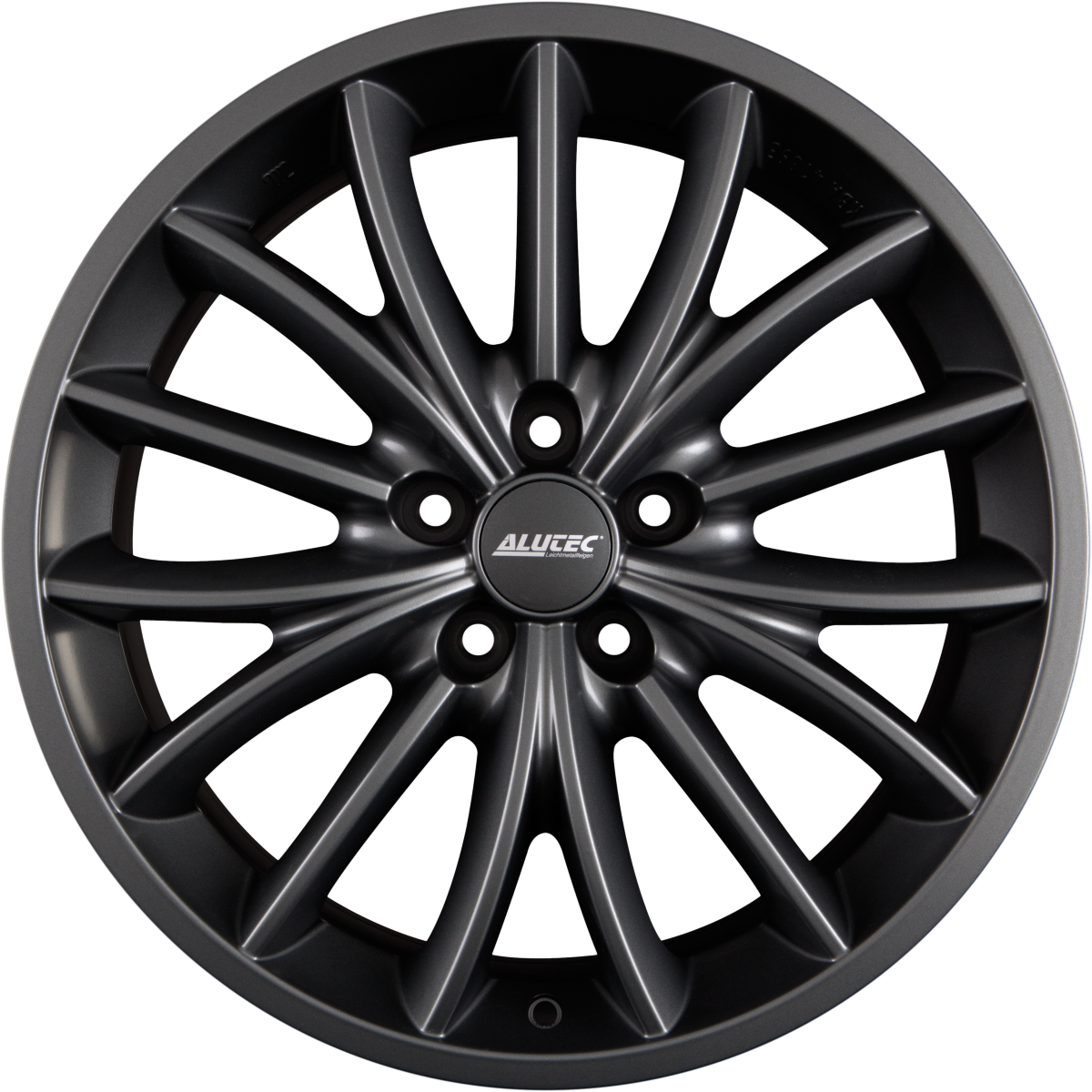 Alutec Toxic Graphit-Matt Alufelge 8.5x18 Zoll ET45 LK 5x114.3 ML70