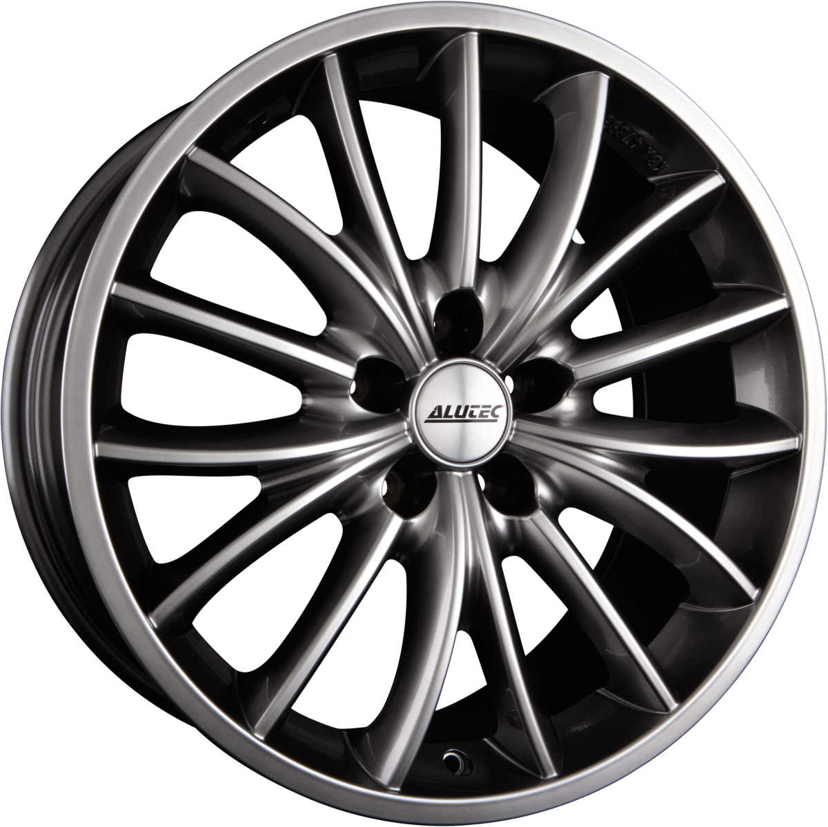 Alutec Toxic Sterling-Silber Alufelge 8.5x18 Zoll ET45 LK 5x114.3 ML70 – Bild 2