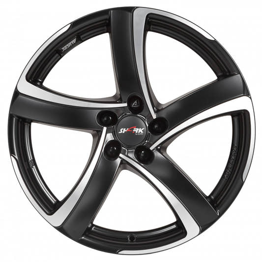Alutec Shark racing-black polished Alufelge – Bild 2