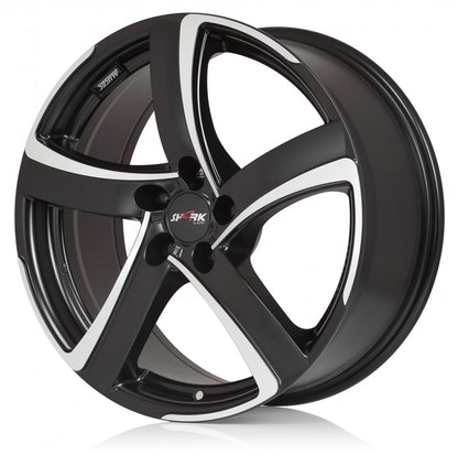 Alutec Shark racing-black polished Alufelge – Bild 4