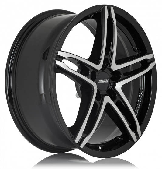 Alutec Poison Diamant-Schwarz Frontpoliert Alufelge 7x16 Zoll ET38 LK 5x114.3 ML70 – Bild 2