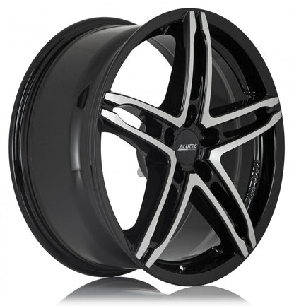 Alutec Poison diamant-schwarz frontpoliert Alufelge – Bild 2