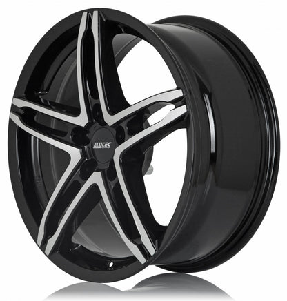 Alutec Poison diamant-schwarz frontpoliert Alufelge – Bild 3
