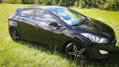 Alutec Poison diamant-schwarz frontpoliert Alufelge – Bild 5