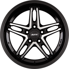 Alutec Poison Cup Diamant-Schwarz Frontpoliert Alufelge 8x18 Zoll ET35 LK 5x120 ML72.6