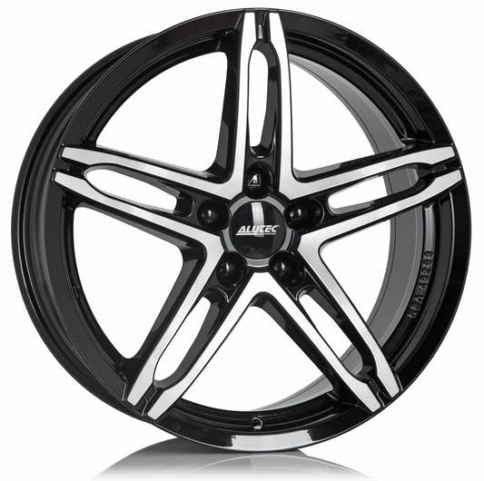 Alutec Poison Cup Diamant-Schwarz Frontpoliert Alufelge 9x18 Zoll ET40 LK 5x114.3 ML70