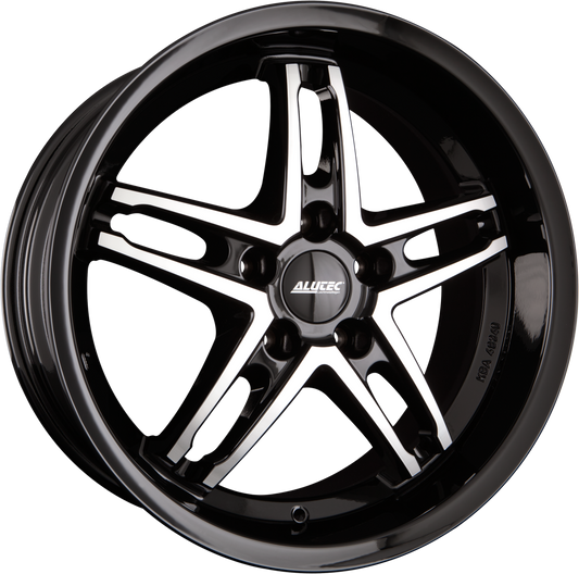 Alutec Poison Cup Diamant-Schwarz Frontpoliert Alufelge 9x18 Zoll ET40 LK 5x114.3 ML70 – Bild 2
