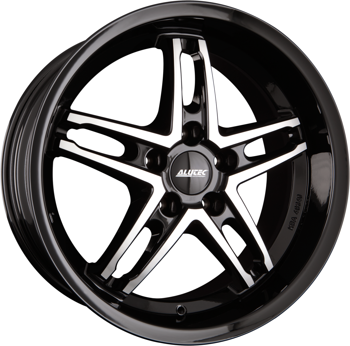 Alutec Poison Cup Diamant-Schwarz Frontpoliert Alufelge 8.5x19 Zoll ET35 LK 5x120 ML72.6 – Bild 2