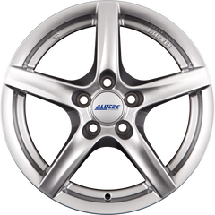 Alutec Grip Polar-Silber Alufelge 8x18 Zoll ET52 LK 5x120 ML65.1