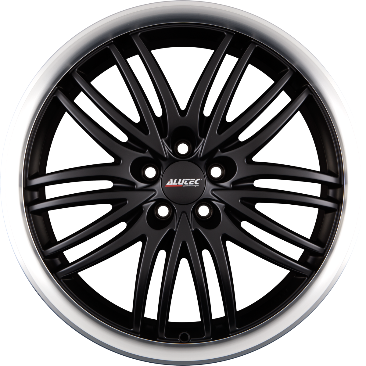 Alutec Black Sun Racing-Schwarz Hornpoliert Alufelge 8x17 Zoll ET40 LK 5x112 ML70.1