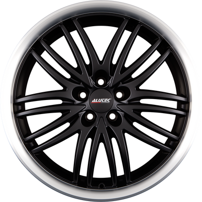 Alutec Black Sun Racing-Schwarz Hornpoliert Alufelge 8x17 Zoll ET40 LK 5x112 ML70.1