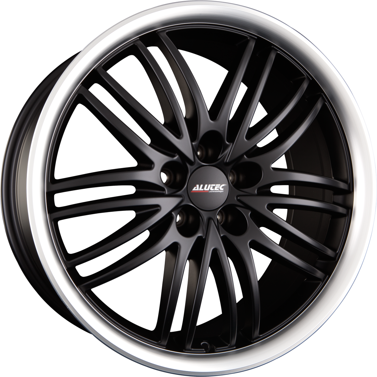 Alutec Black Sun Racing-Schwarz Hornpoliert Alufelge 8x17 Zoll ET40 LK 5x112 ML70.1 – Bild 2