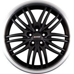 Alutec Black Sun Racing-Schwarz Hornpoliert Alufelge 8.5x19 Zoll ET30 LK 5x112 ML70.1
