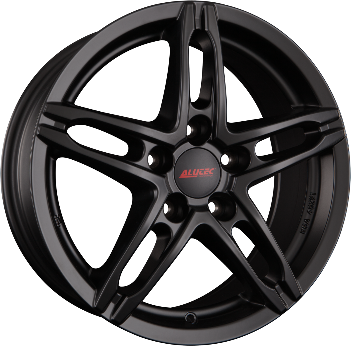 Alutec Poison Racing Schwarz Alufelge 6x15 Zoll ET45 LK 5x114.3 ML70 – Bild 2