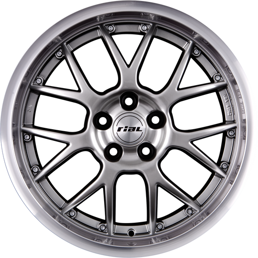 Rial Nogaro Sterling-Silber Hornpoliert Alufelge 8x17 Zoll ET40 LK 5x114.3 ML70