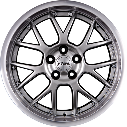 Rial Nogaro Sterling-Silber Hornpoliert Alufelge 8x17 Zoll ET40 LK 5x114.3 ML70