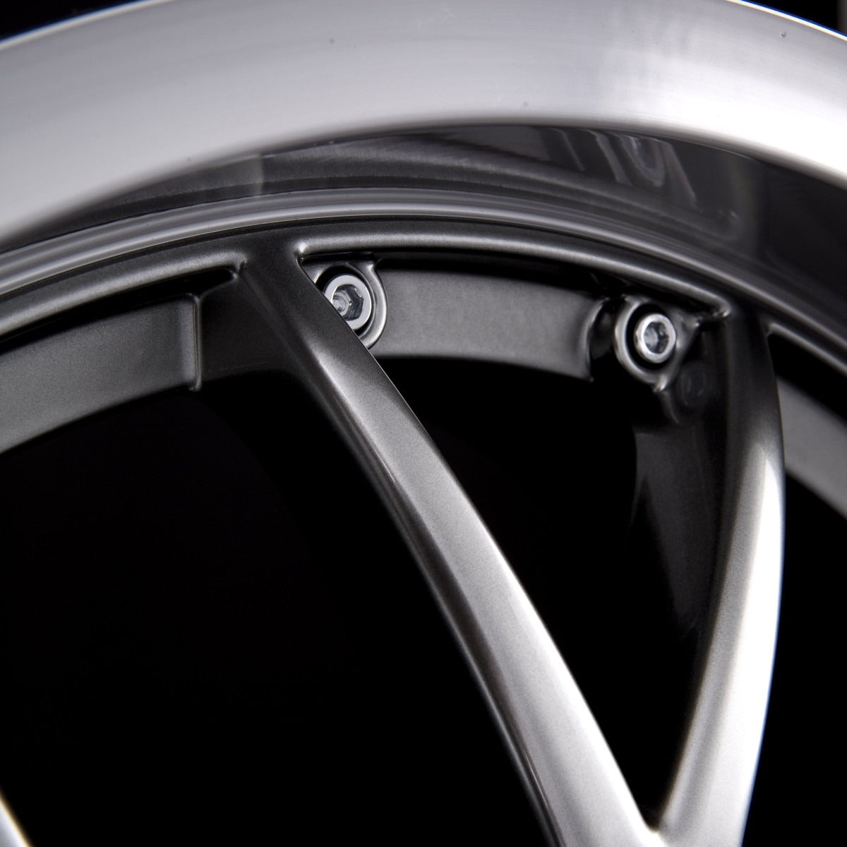 Rial Nogaro Sterling-Silber Hornpoliert Alufelge 8x17 Zoll ET40 LK 5x114.3 ML70 – Bild 4