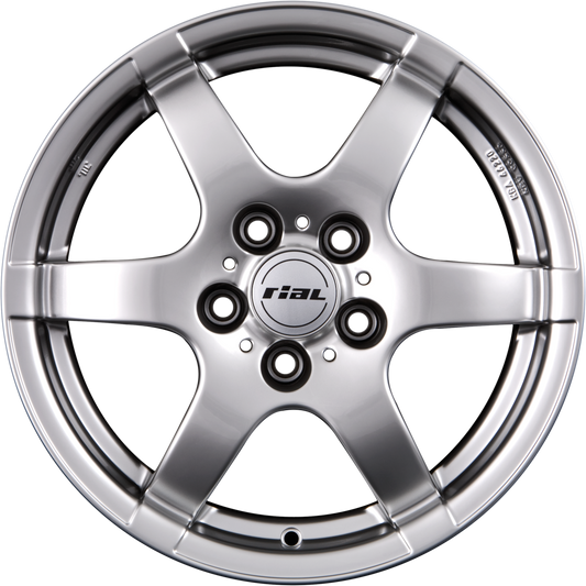 Rial Giro Sterling-Silber Alufelge 6.5x15 Zoll ET45 LK 5x114.3 ML70.1