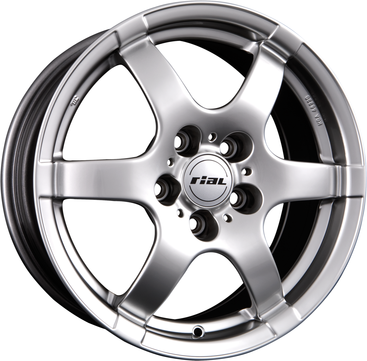 Rial Giro Sterling-Silber Alufelge 6.5x15 Zoll ET45 LK 5x114.3 ML70.1 – Bild 2