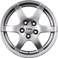 Rial Giro Sterling-Silber Alufelge 7x16 Zoll ET46 LK 5x114.3 ML70.1