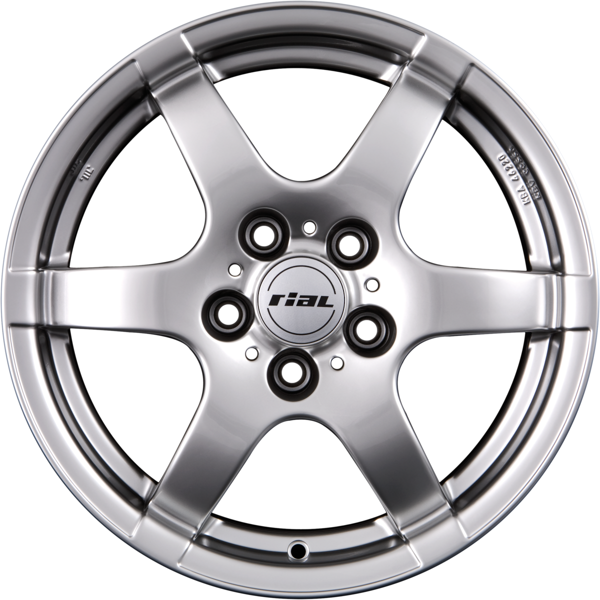 Rial Giro Sterling-Silber Alufelge 7x16 Zoll ET46 LK 5x114.3 ML70.1