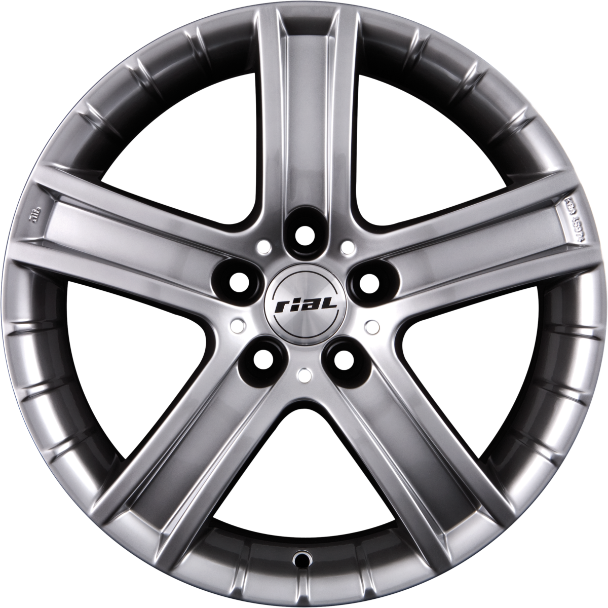 Rial Porto Sterling-Silber Alufelge 7.5x17 Zoll ET47 LK 5x114.3 ML70