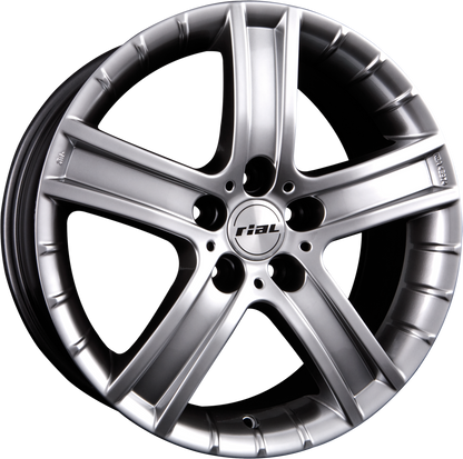 Rial Porto Sterling-Silber Alufelge 7.5x17 Zoll ET47 LK 5x114.3 ML70 – Bild 2