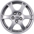 Rial Campo Polar-Silber Alufelge 7x17 Zoll ET46 LK 5x115 ML70.2
