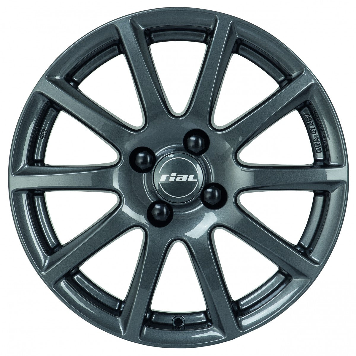 Rial Milano titanium Alufelge 6.5x15 Zoll ET38 LK 5x100 ML63.3 – Bild 4