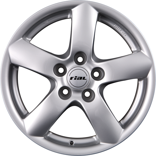 Rial Oslo Polar-Silber Alufelge 7x16 Zoll ET42 LK 5x120 ML67.1