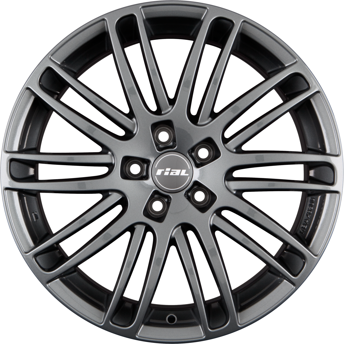 Rial Murago Graphit Alufelge 8x18 Zoll ET43 LK 5x105 ML56.6