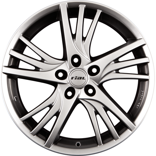 Rial Padua Sterling-Silber Alufelge 8x18 Zoll ET43 LK 5x105 ML56.6