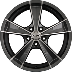 Rial Roma Graphit Frontpoliert Alufelge 7.5x16 Zoll ET48 LK 5x114.3 ML70