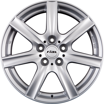 Rial Davos Polar-Silber Alufelge 7x16 Zoll ET48 LK 5x108 ML70