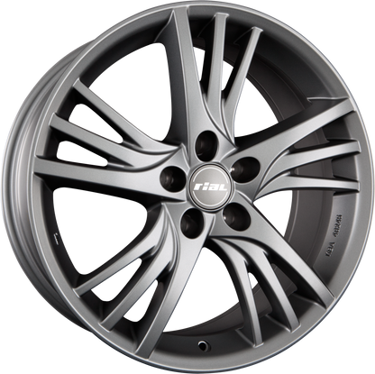 Rial Padua Graphit-Matt Alufelge 8.5x19 Zoll ET40 LK 5x112 ML70.1 – Bild 2