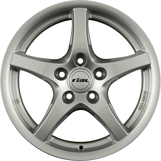 Rial U1 Polar-Silber Alufelge 7.5x16 Zoll ET37 LK 5x112 ML66.6