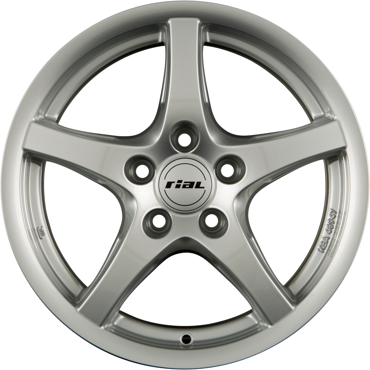 Rial U1 Polar-Silber Alufelge 7.5x16 Zoll ET37 LK 5x112 ML66.6