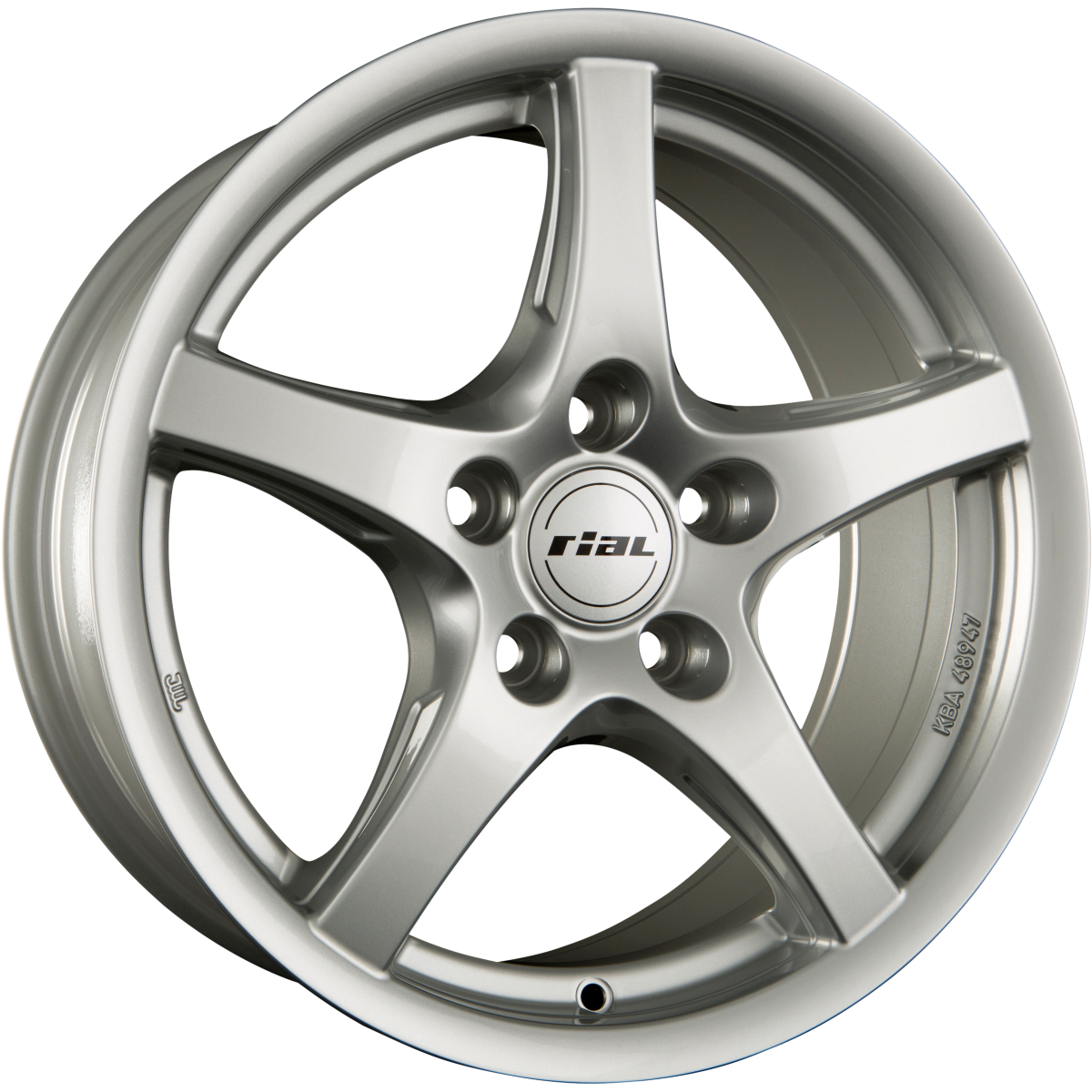 Rial U1 Polar-Silber Alufelge 7.5x16 Zoll ET37 LK 5x112 ML66.6 – Bild 2
