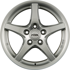 Rial U1 Polar-Silber Alufelge 7.5x17 Zoll ET37 LK 5x112 ML66.6