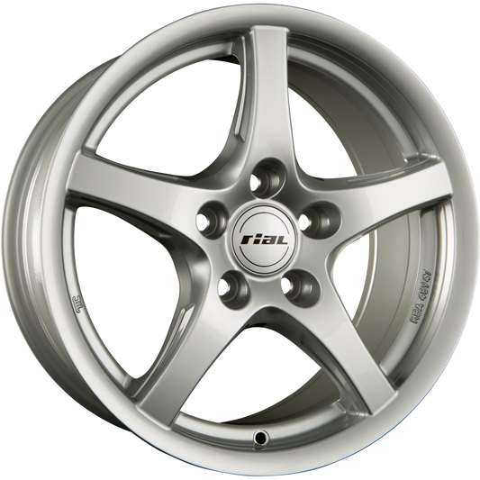 Rial U1 Polar-Silber Alufelge 7.5x17 Zoll ET37 LK 5x112 ML66.6 – Bild 2