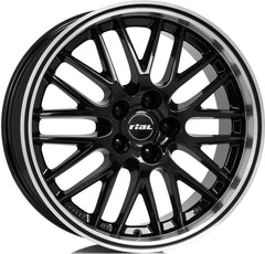 Rial Norano diamant schwarz hornpoliert Alufelge 8.5x18 Zoll ET42 LK 5x114.3 ML70.1