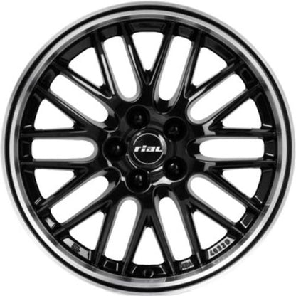 Rial Norano diamant schwarz hornpoliert Alufelge 8.5x18 Zoll ET42 LK 5x114.3 ML70.1 – Bild 2