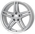 Rial M10 polar-silber Alufelge 8x17 Zoll ET48 LK 5x112 ML66.5
