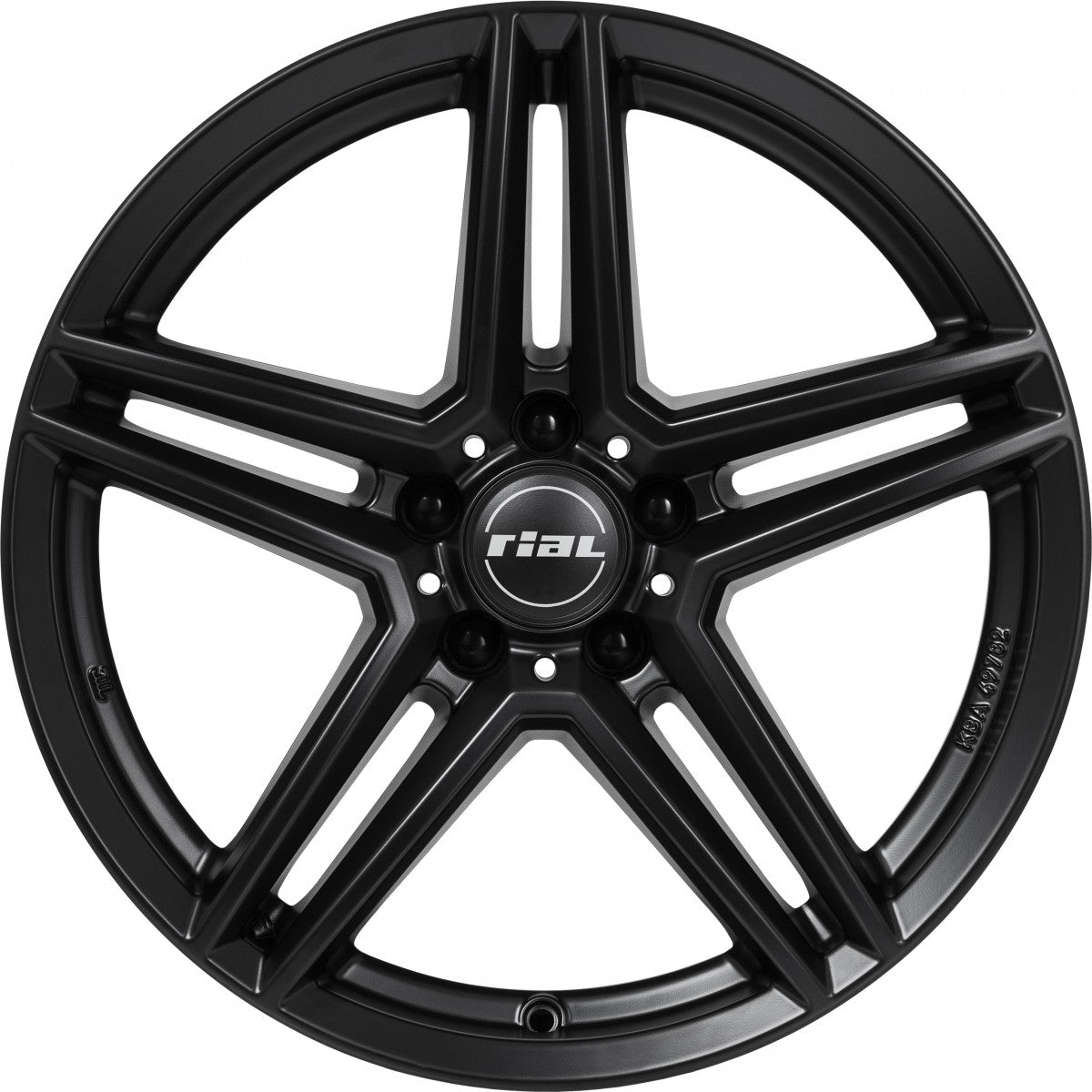 Rial M10 racing-schwarz Alufelge 8x17 Zoll ET48 LK 5x112 ML66.5 – Bild 3