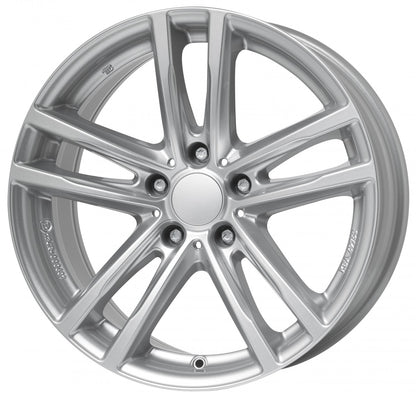 Rial X10 polar-silber Alufelge 8x17 Zoll ET30 LK 5x120 ML72.6